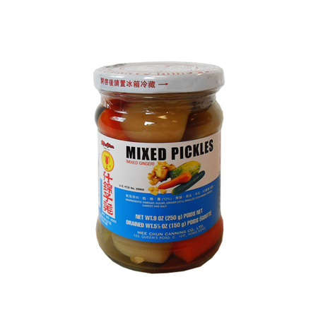 young ginger marinated with vegetables 250g MEE CHUN