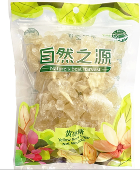 Yellow lump sugar, Rock Sugar 400g NBH