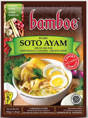 pasta do zupa soto ayam 40g BAMBOE