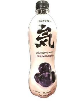 grape-flavored sparkling drink slightly sweet 480ml GENKI FOREST 元气森林