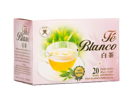 Herbata biała w saszetkach Fujian white tea 20x2g 