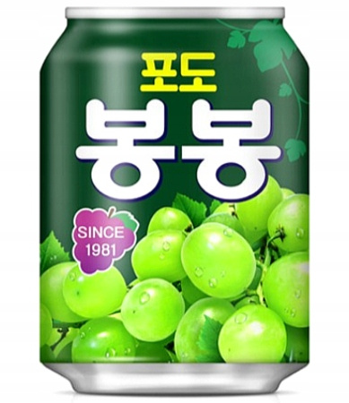 Bong Bong Grape Juice with Pulp 238ml HAITAI
