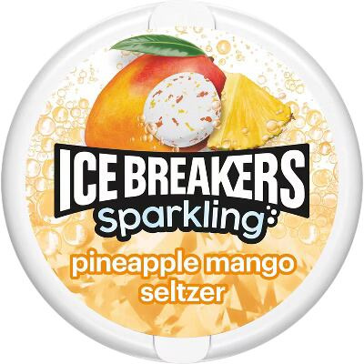 Ice Breakers sparkling candies with pineapple and mango flavor 43 g