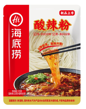 instant noodle soup sweet potato sour and spicy 170g HAIDILAO