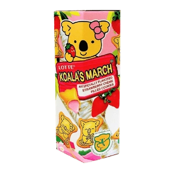 Koala's March strawberry 37g LOTTE (THAI)