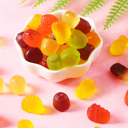 WANT WANT Gummy Candy Peach Flavour 70g
