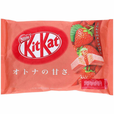 KitKat smaku truskawkowym 113g 10szt.