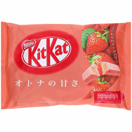 KitKat smaku truskawkowym 113g 11szt.