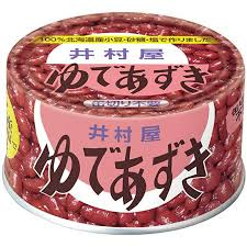 Hokkaido Yude Azuki Anko słodka czerwona fasola 200g IMURAYA