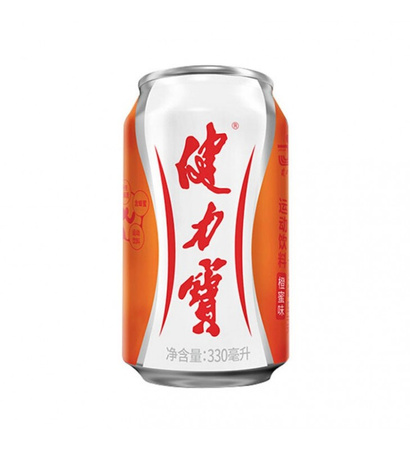 Napój gazowany o smaku pomarańczowo-miodowy 330ml JIAN LI BAO