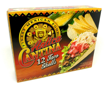 Crunchy Corn Taco Shells 12 pc. 144 g ANTICA CANTINA