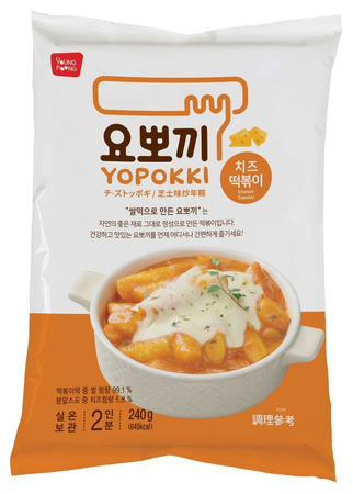 Yopokki Rice cake with cheese 2 portions 240g YOUNG POONG