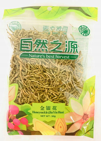 wiciokrzewu, honeysuckle Jin Yin Hua 50g