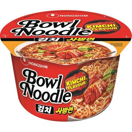 Kimchi Flavoured Instant Ramen Bowl 100g Nongshim