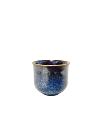 Miseczki do Sake Ceramiczny o-choko Niebiesko-Brązowy 1 szt.