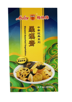 Cooked Dishes with Vegetables Luo Han Zhai (Buddha's delight) 230g MALING