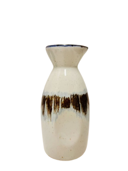 Ceramic Decanter for Sake Grey-Blue Tokkuri 1 pc.