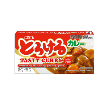 Japanese curry mild 180g S&B Torokeru