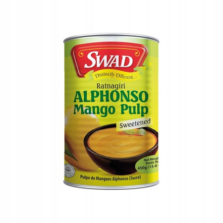 Pulpa Alphonso mango puree  450 g SWAD