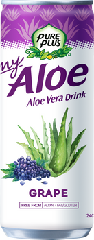 Napój aloesowy aloe vera Winogrono 240ml PURE PLUS