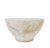 Ceramic Bowl White with Flower 11,7 cm 1 pc.