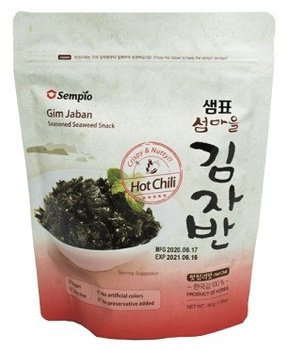 SEMPIO Seansoned Seaweed Snacks for Rice with Roasted sesame spicy 50g
