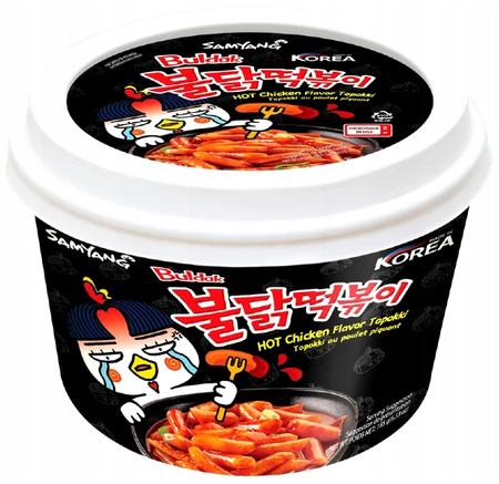 Samyang Hot Chicken Buldak Topokki Bowl 185g