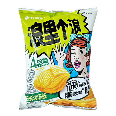 crunchy sweet corn snacks 65g ORION