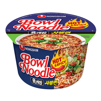 Nongshim Hot & Spicy Soup Noodle Bowl 100g