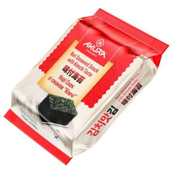 Seaweed chips Kimchi Flavour 4,5g AKURA