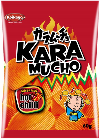 Chipsy ziemniaczany Karamucho ostry 60g KOIKEYA