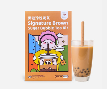 Bubble Tea Brown Sugar kit 3x85g TOKIMEKI