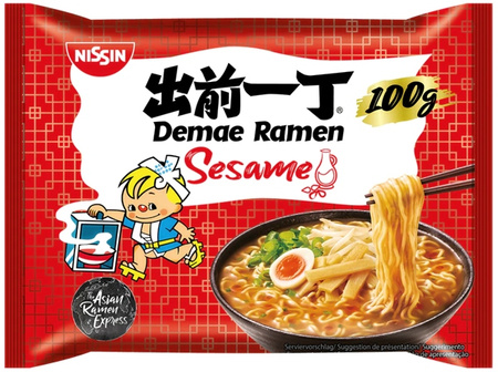 Nissin DEMAE RAMEN instant soup with sesame oil 100g