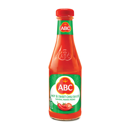 HOT SWEET CHILI SAUCE SAMBAL MANIS PEDAS 335ML ABC