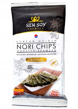 Chipsy nori klasyczny łagodny 4,5g SEN SOY