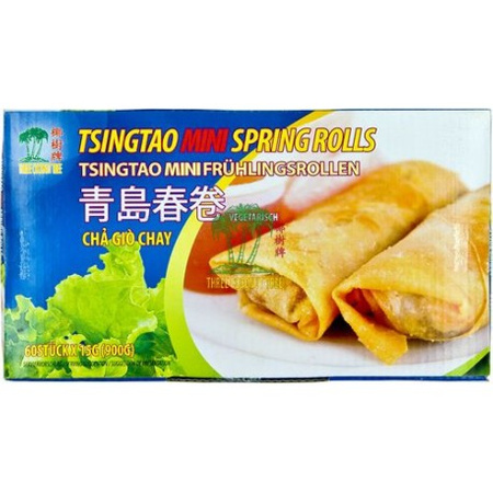 Frozen Tsingtao Spring Rolls 900g THREE COCONUT TREE