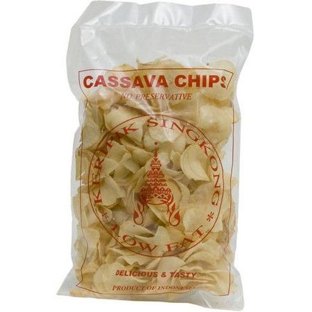 Chipsy z manioku Salted Cassava Keripik 250g