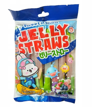 galaretki smak jogurtowy Jelly Straw 300g TXMM