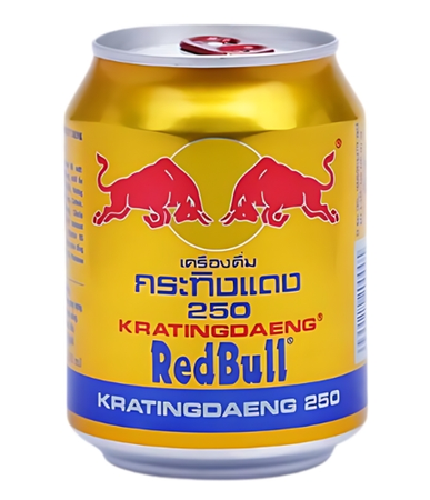 Thai Redlbull Energy Drink Kratingdaeng 250ml 