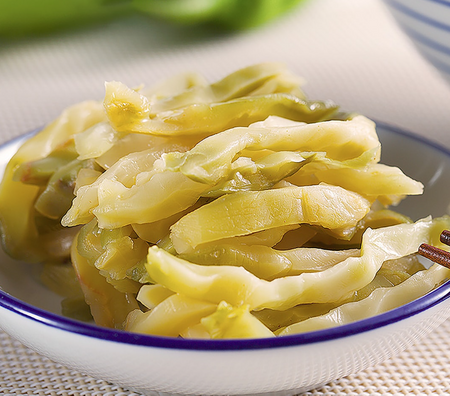 Zha Cai, Pickled Mustard Light Flavour 80g WUJIANG