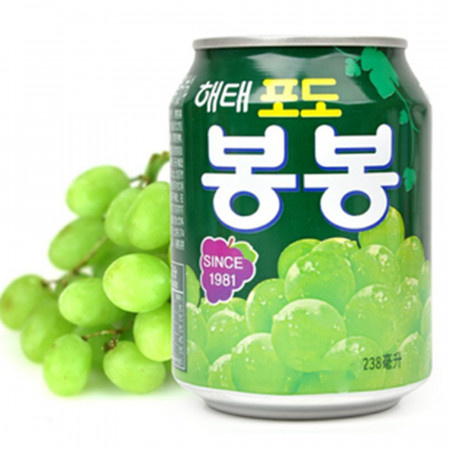 Bong Bong Grape Juice with Pulp 238ml HAITAI