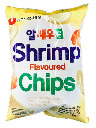 Shrimp Flavoured Chips 75g Nongshim