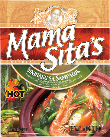 Seasoning Mix for Sinigang Soup Sampalok Hot 50g MAMA SITA'S