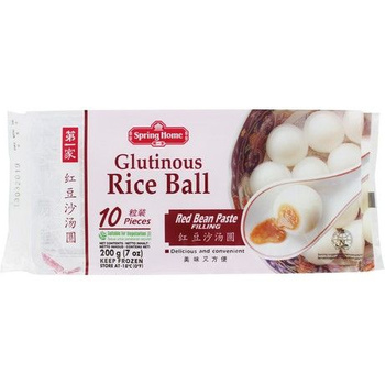 Sweet Glutinous Rice Ball With Red Bean Filling 200g SPRING HOME