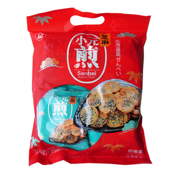 krakersy Senbei z czarnego sezamu prażony 200g NICE CHOICE