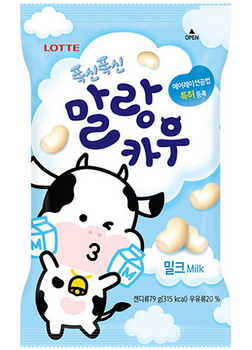 Cukierki Malang Cow Miękkie Mleczne 79g LOTTE