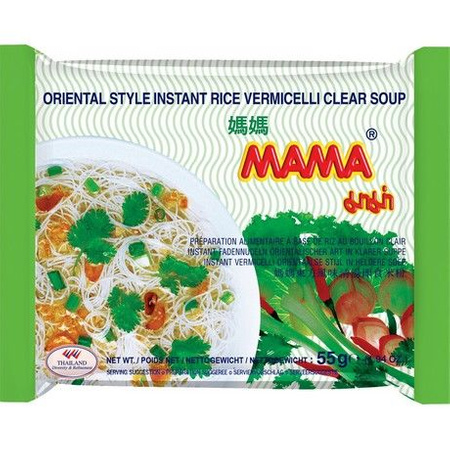 zupa makaron ryżowy Clear Soup 55g MAMA