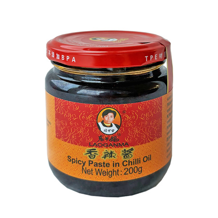 Spicy Soybean Paste in Chilli Oil 200g LAOGANMA