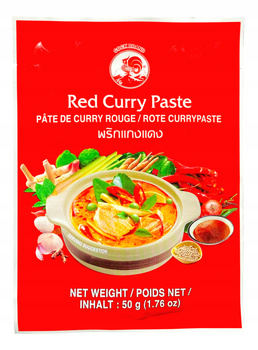 COCK pasta curry Czerwony 50g