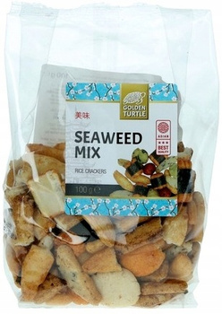 Krakersy ryżowy z nori 100g GOLDEN TURTLE